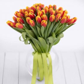 Букет тюльпанов «Оранжевая сказка»