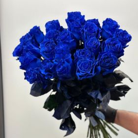 25 синих роз 