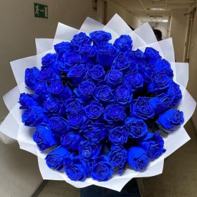 51 синяя роза