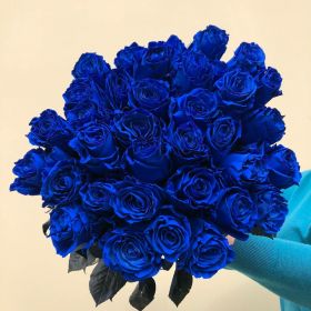 31 синяя роза