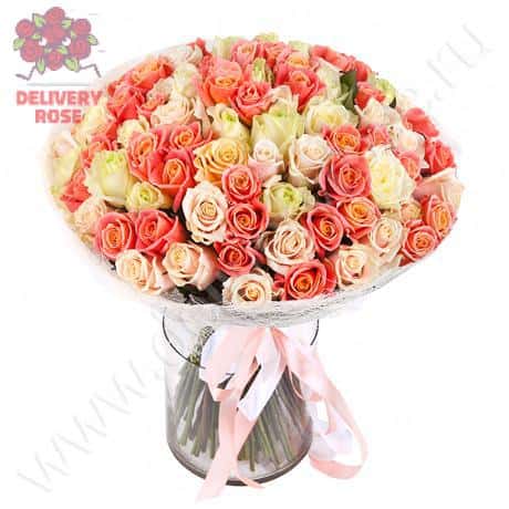 Букет из 101 розы «Моя красавица»