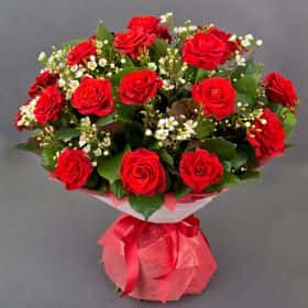 Букет красных роз «Признательность»