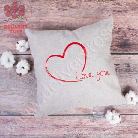 Подушка «Люблю тебя»